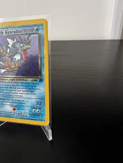 Dark Gyarados 1st Edition 8/82 Team Rocket Pokemon TCG Holo RARE - Image 3