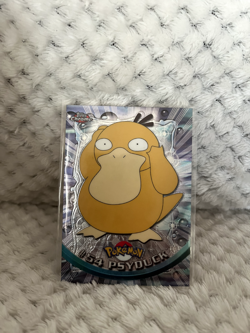 2000 Topps Chrome Pokemon Series 1 #54 Psyduck - Image 3