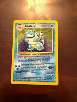 Pokemon 1999 Blastoise 2/102 Base Set Holo Unlimited - Image 1