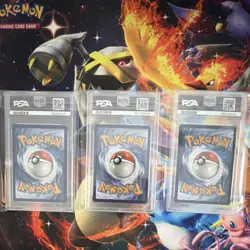 Pokemon Black Star Promo Lunala GX Rayquaza GX Solgaleo GX PSA 8 Lot of 3 - Image 2