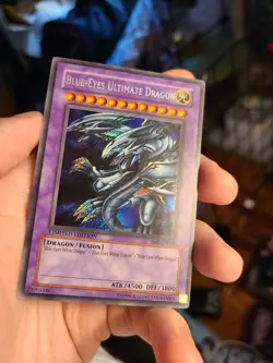 Yugioh Blue-Eyes Ultimate Dragon JMP-EN005 Limited Secret Rare - Image 2