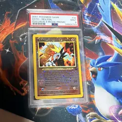 Pokemon 2001 Entei 34 Pokemon 3 Movie Promo Reverse Holo PSA 9 - Image 3