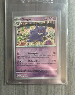Pokemon Gengar Reverse Holo Rare Scarlet & Violet 151 130 HP 094/165 English - Image 1