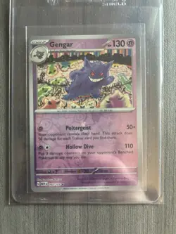Pokemon Gengar Reverse Holo Rare Scarlet & Violet 151 130 HP 094/165 English - Image 3