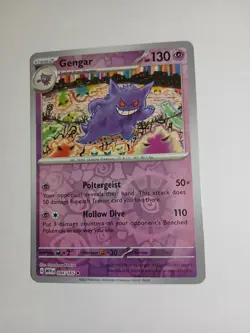 Pokemon TCG Scarlet & Violet 151 Gengar Reverse Holo #094 - Image 1