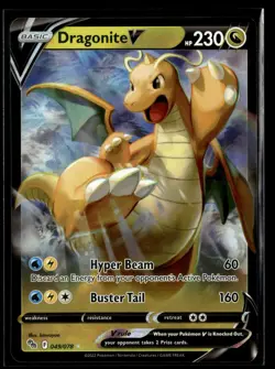 Dragonite V 049/078 Pokemon GO LP - Image 1