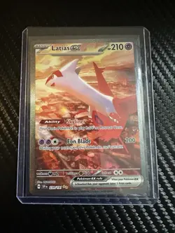 Latias ex Full Art Special Illustration Rare 239/191 Sv08 Holo Pokemon TCG - Image 1