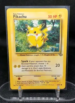 Pokemon TCG Pikachu Jungle 60/64 Regular Unlimited Common - Image 1