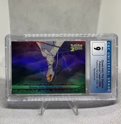 Down Into The Depths Pokemon Topps (2000) Pokemon The Movie 2000 #58 Rainbow - Image 1