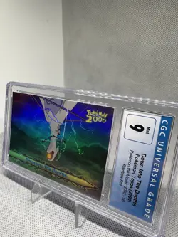 Down Into The Depths Pokemon Topps (2000) Pokemon The Movie 2000 #58 Rainbow - Image 2