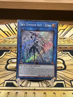 Yugioh Himmelsjager ASS Zero DUAD-EN049 Secret Rare - Image 1