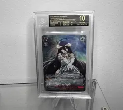 2022 Weiss Schwarz Overlord Vol 2 Albedo SP BGS 10 Black Label JP OVL/S99-054SP - Image 1