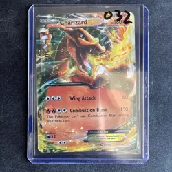 Charizard EX Ultra Rare Holo 12/106 Flashfire Pokemon Card - Image 3