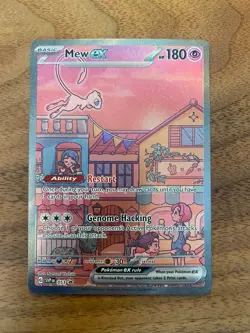 Mew ex 053 Sv: Scarlet & Violet Promo Cards Holo LP-NM - Image 1