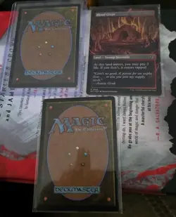 MTG Blood Crypt (Borderless) Shock Land Lorwyn ECL 0349 1x 0262 2x 3 Total Cards - Image 2