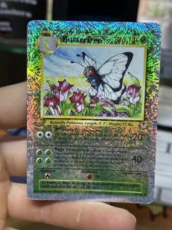 Butterfree 21/110 Legendary Collection 2002 Reverse Holo Vintage Pokemon Card - Image 3