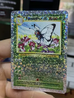 Butterfree 21/110 Legendary Collection 2002 Reverse Holo Vintage Pokemon Card - Image 4
