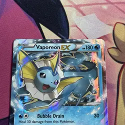 Pokemon Card | Vaporeon EX 24/83 Holo Half Art 2016 XY Generations - Image 3