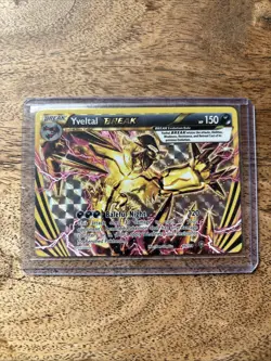 Yveltal Break Pokemon Card 66/114 VGC With Protective Sleeve & Case - Image 1