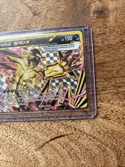 Yveltal Break Pokemon Card 66/114 VGC With Protective Sleeve & Case - Image 2