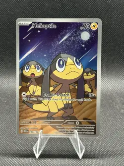 Helioptile Illustration Rare Mega Evolution 143/132 TCG Card - Image 1