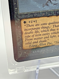ALPHA – Frozen Shade – Vintage MTG Magic the Gathering 1993 Card in Holder - Image 3