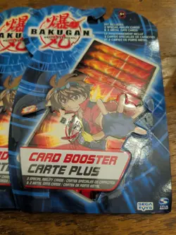 Bakugan Battle Brawlers Card Booster Packs Spin Master 2008 Unopened Set Of 5 - Image 2