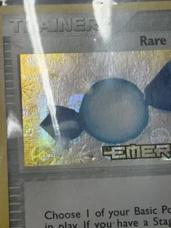 Pokemon Card - Rare Candy Emerald Stamped 83/106 Reverse Holo Read - Image 3