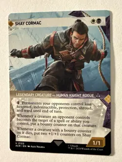 Shay Cormac (Showcase) #153 (NM) Assassin's Creed ACR Magic MTG - Image 1