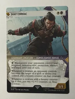 Shay Cormac (Showcase) #153 (NM) Assassin's Creed ACR Magic MTG - Image 2