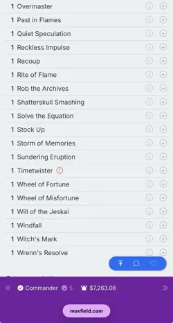 Ral Zark Storm Complete Cedh Commander Deck Mtg Magic The Gathering Commander - Image 3