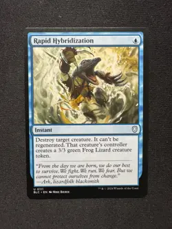 RAPID HYBRIDIZATION Commander: Tarkir: Dragonstorm - Magic: The Gathering - NM/M - Image 1