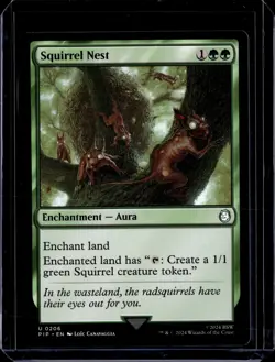 Squirrel Nest - 206 - PIP - NM - MTG Magic the Gathering - Image 1