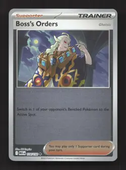 Boss's Orders 114/132 Uncommon Mega Evolution Pokemon Reverse Holo Near Mint - Image 1