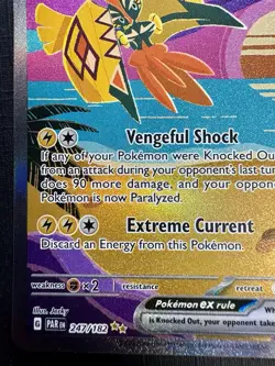 Tapu Koko Ex 247/182 - Paradox Rift -SPECIAL ILLUSTRATION RARE - Pokemon TCG - Image 4