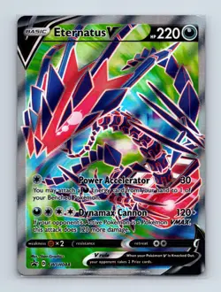 Eternatus V SWSH044 Holo Promo Sword & Shield Promo Pokemon Holo Near Mint - Image 1