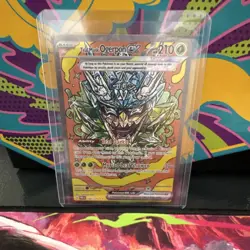 Pokemon Teal Mask Ogerpon ex 145/131 Prismatic Evolutions Illustration Rare Holo - Image 1