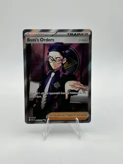 Boss’s Orders 256/217 Ultra Rare Full Art Pokemon TCG Ascended Heroes NM - Image 1