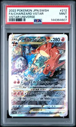2022 POKEMON JPN SWORD & SHIELD VSTAR UNIVERSE FULL ART/CHARIZARD VSTAR PSA 9 - Image 1