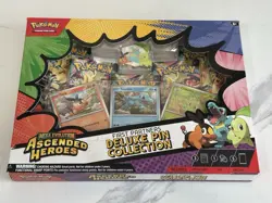 Pokemon TCG Ascended Heroes First Partners Deluxe Pin Collection Box Sealed New - Image 1