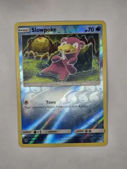 Pokemon TCG Slowpoke Reverse Holo 54/214 Sm-Lost Thunder Common English 2018 - Image 1