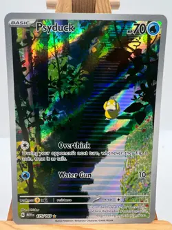 Pokemon TCG - S&V 151 - 175/165 Psyduck - Illustration Rare - NM/M - Image 1