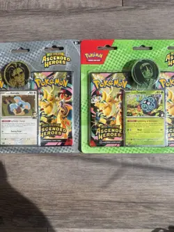 Pokemon Ascended Heroes ME2.5 -Set of 2- [Erika/Larry] 2-Pack Blisters - Image 2