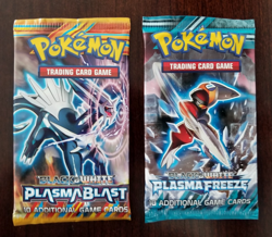 Lot of 2 Pokemon Black & White PLASMA FREEZE / PLASMA BLAST Booster Pack English - Image 1