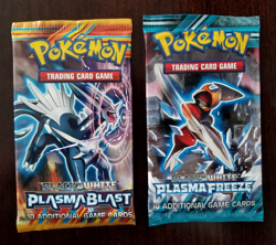 Lot of 2 Pokemon Black & White PLASMA FREEZE / PLASMA BLAST Booster Pack English - Image 3