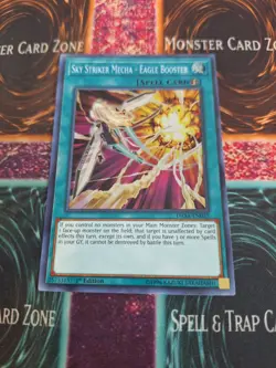Yu-Gi-Oh! Sky Striker Mecha - Eagle Booster DASA-EN035 Super Rare 1st Edition NM - Image 1