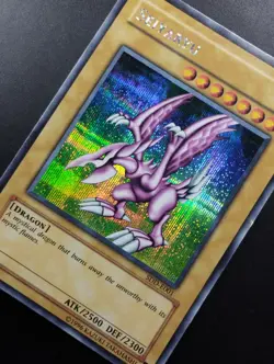 YUGIOH 2003 | SEIYARYU | SDD-E001 | PRISMATIC SECRET RARE | PROMO | VG-EX - Image 4