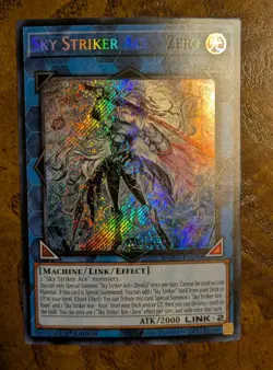 Sky Striker Ace=Zero DUAD-EN049 Secret Rare Near Mint 1st Edition Yu-Gi-Oh! - Image 1