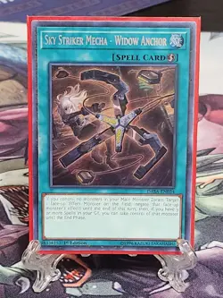 Sky Striker Mecha - Widow Anchor - DASA-EN034 - Secret Rare - 1st Ed - Image 1