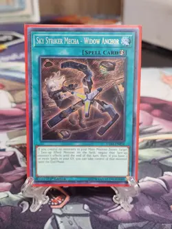 Sky Striker Mecha - Widow Anchor - DASA-EN034 - Secret Rare - 1st Ed - Image 4